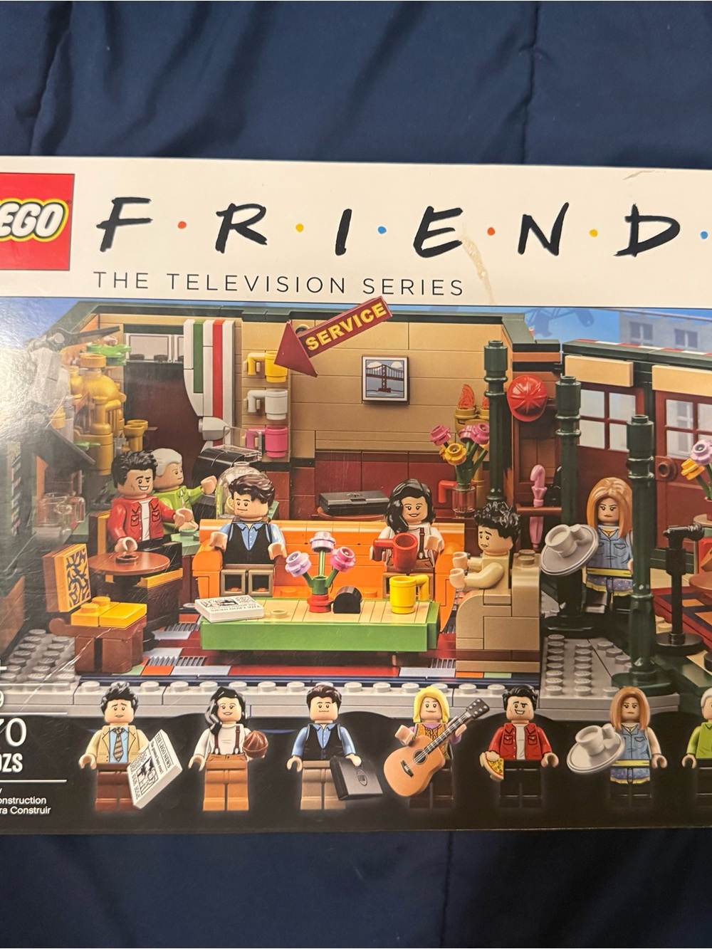 LEGO FRIENDS Central Perk Assembleable Cafe Set - Multicolor